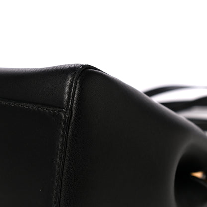 Fendi Nappa Mini Peekaboo Iconic Satchel Black 11 of 11