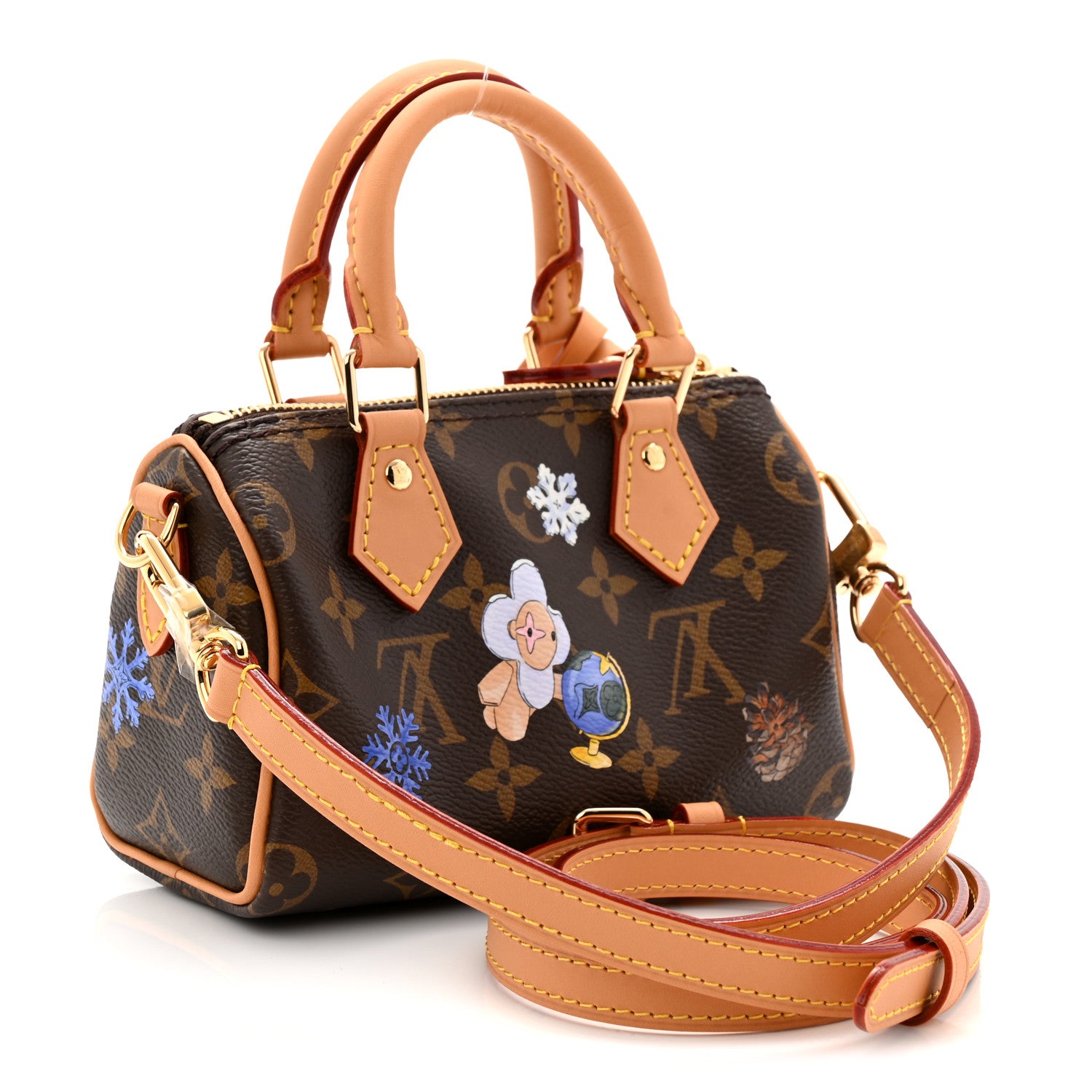 Louis Vuitton Monogram Vivienne Nano Speedy 3 of 10