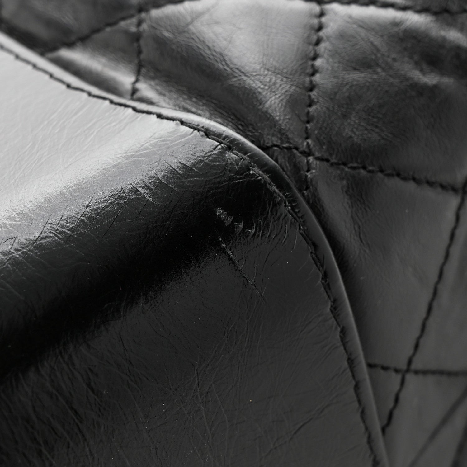 Chanel Aged Calfskin Quilted Maxi Gabrielle Hobo Black 13 of 15