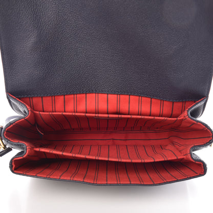 Louis Vuitton Empreinte Pochette Metis Marine Rouge 7 of 10
