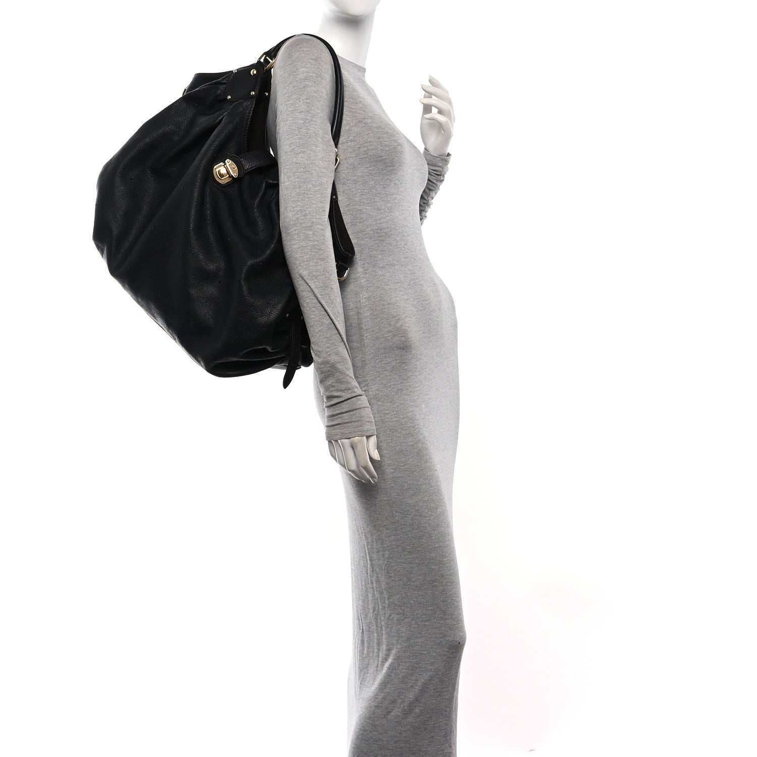 Louis Vuitton Mahina XXL Black 2 of 9