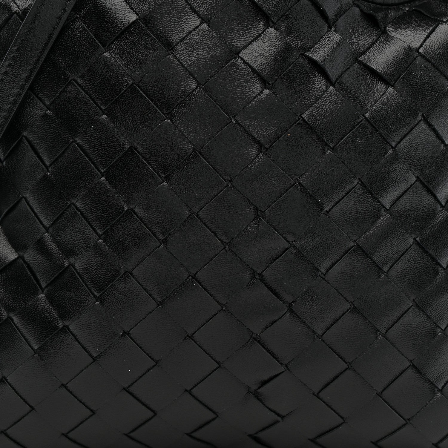Bottega Veneta Calfskin Intrecciato Mini Hop Black 8 of 12