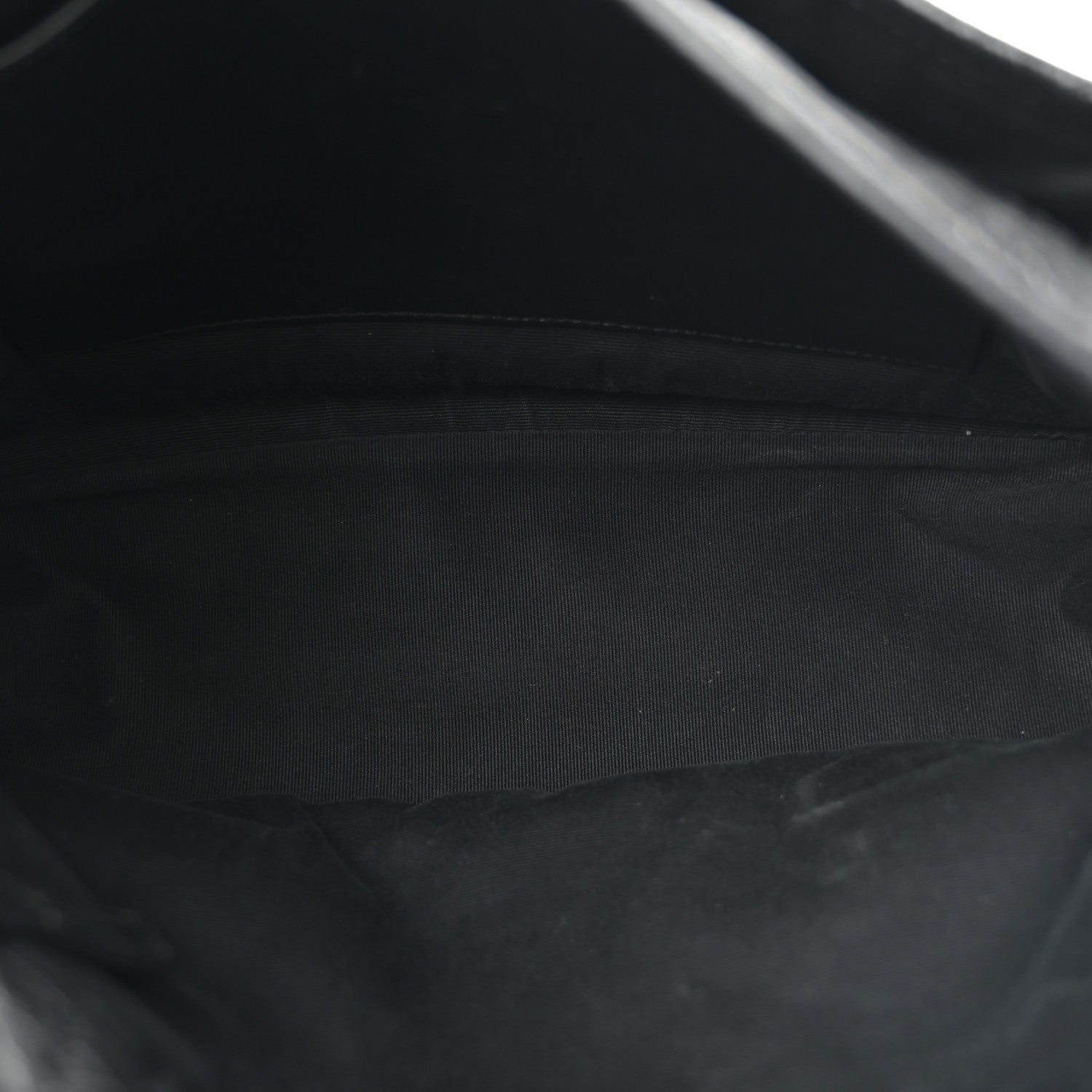 Saint Laurent Crinkled Calfskin Matelasse Monogram Large Niki Chain Satchel Black 5 of 12