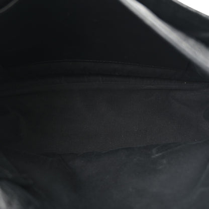 Saint Laurent Crinkled Calfskin Matelasse Monogram Large Niki Chain Satchel Black 5 of 12
