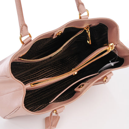 Prada Saffiano Lux Medium Tote Cammeo 5 of 10