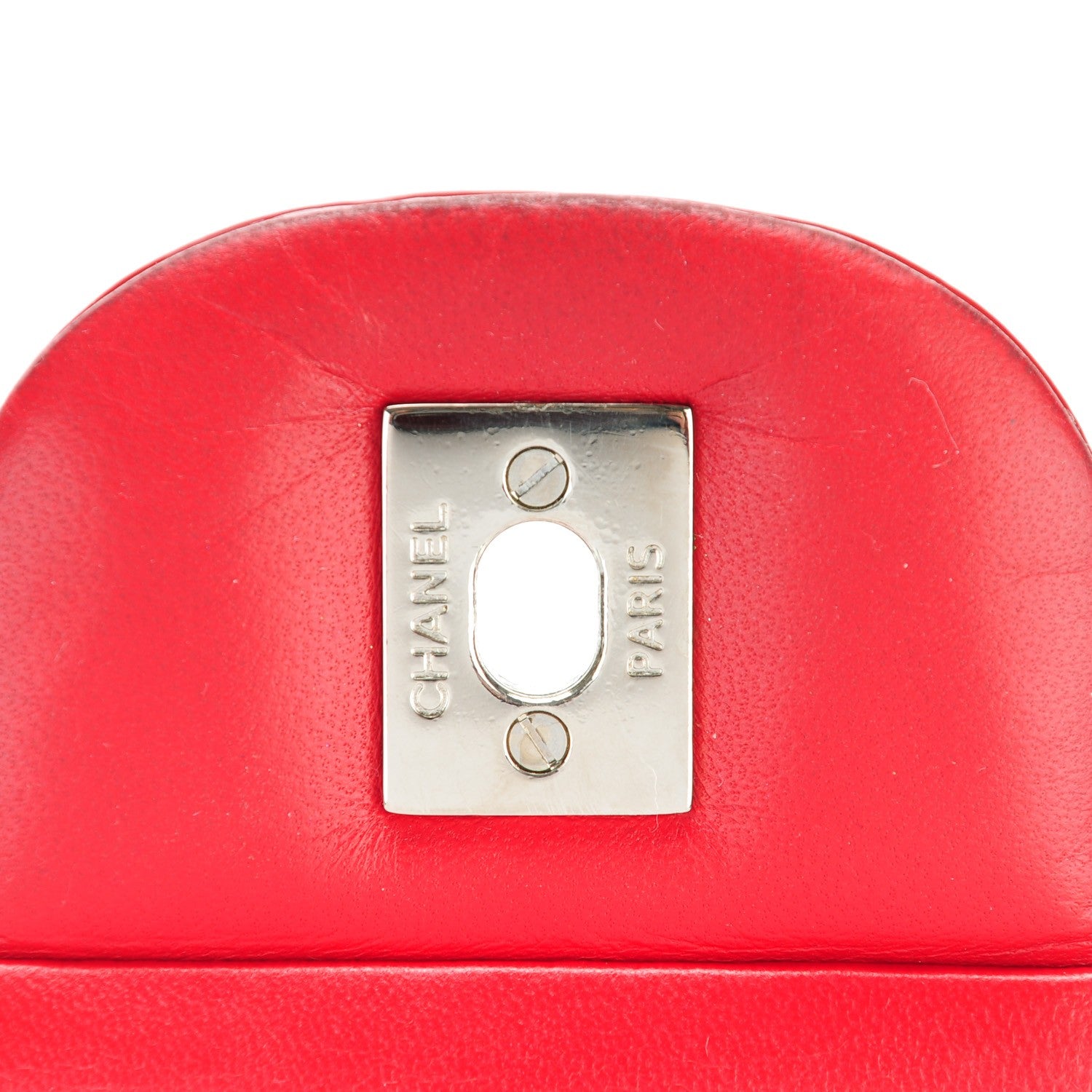 Chanel Patent Quilted Jumbo Double Flap Dark Red 8 of 10