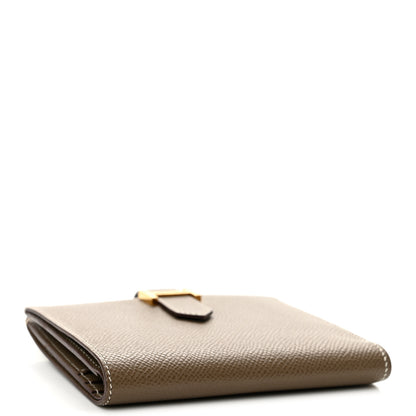 Hermes Epsom Bearn Compact Wallet Etoupe 4 of 10