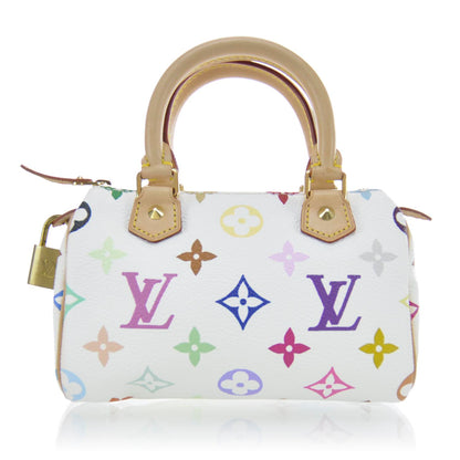 Louis Vuitton Monogram Multicolor Mini Sac HL Speedy White 1 of 9