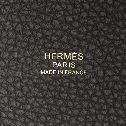 Hermes Taurillon Clemence Picotin Lock 18 PM Etoupe 5 of 8