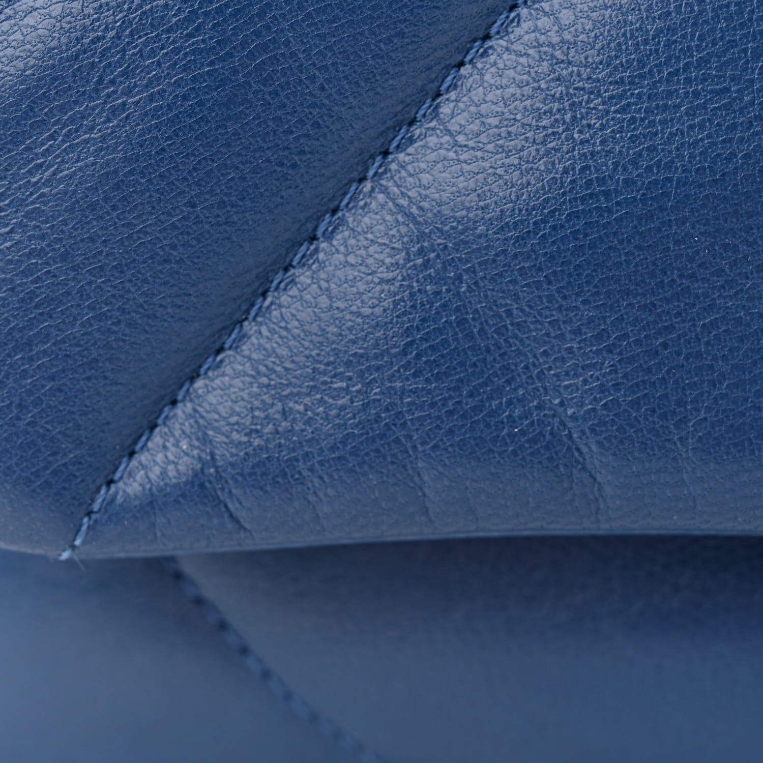 Chanel Goatskin Quilted Medium Chanel 19 Flap Dark Blue 13 of 14