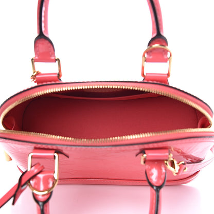 Louis Vuitton Vernis Alma BB Rose Litchi 5 of 13