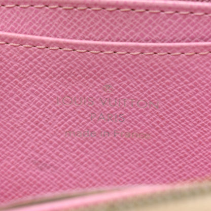 Louis Vuitton Monogram Multicolor Zippy Coin Purse Wallet White Litchi 6 of 10
