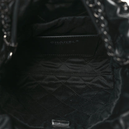 Chanel Shiny Calfskin Quilted Mini Chanel 22 So Black 5 of 11