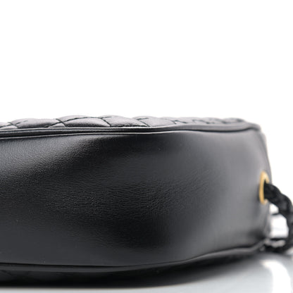 Gucci Calfskin Web Trapuntata Small GG Shoulder Bag Black 10 of 10