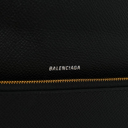 Balenciaga Grained Calfskin BB Thin Money Wallet Black 7 of 14