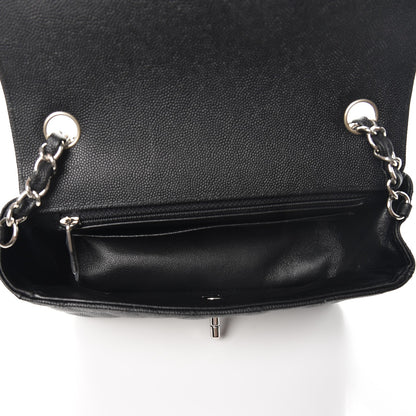 Chanel Caviar Quilted Mini Rectangular Flap Black 5 of 8