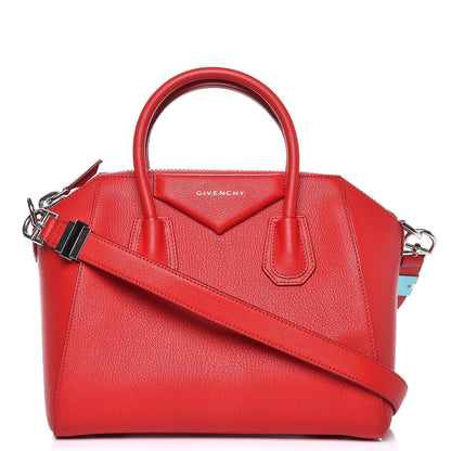 Givenchy Sugar Goatskin Small Antigona Red 1 of 7
