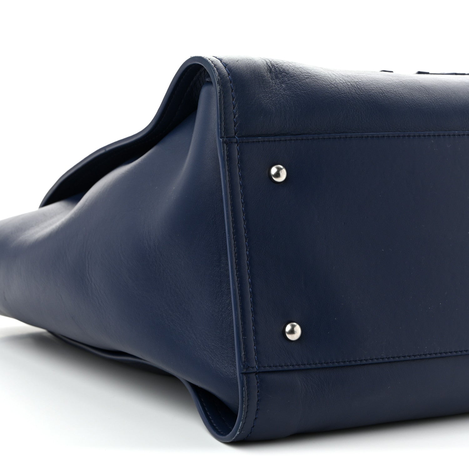 Chanel Calfskin Medium Deauville Navy 9 of 12