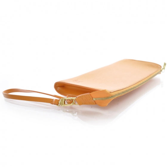 Louis Vuitton Epi Pochette Accessories 21 Bag Mandarin 4 of 9