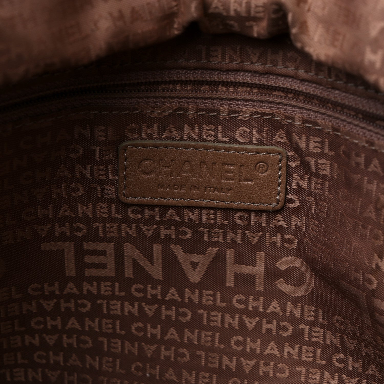 Chanel Calfskin Square Stitched Tassel Hobo Beige 6 of 24