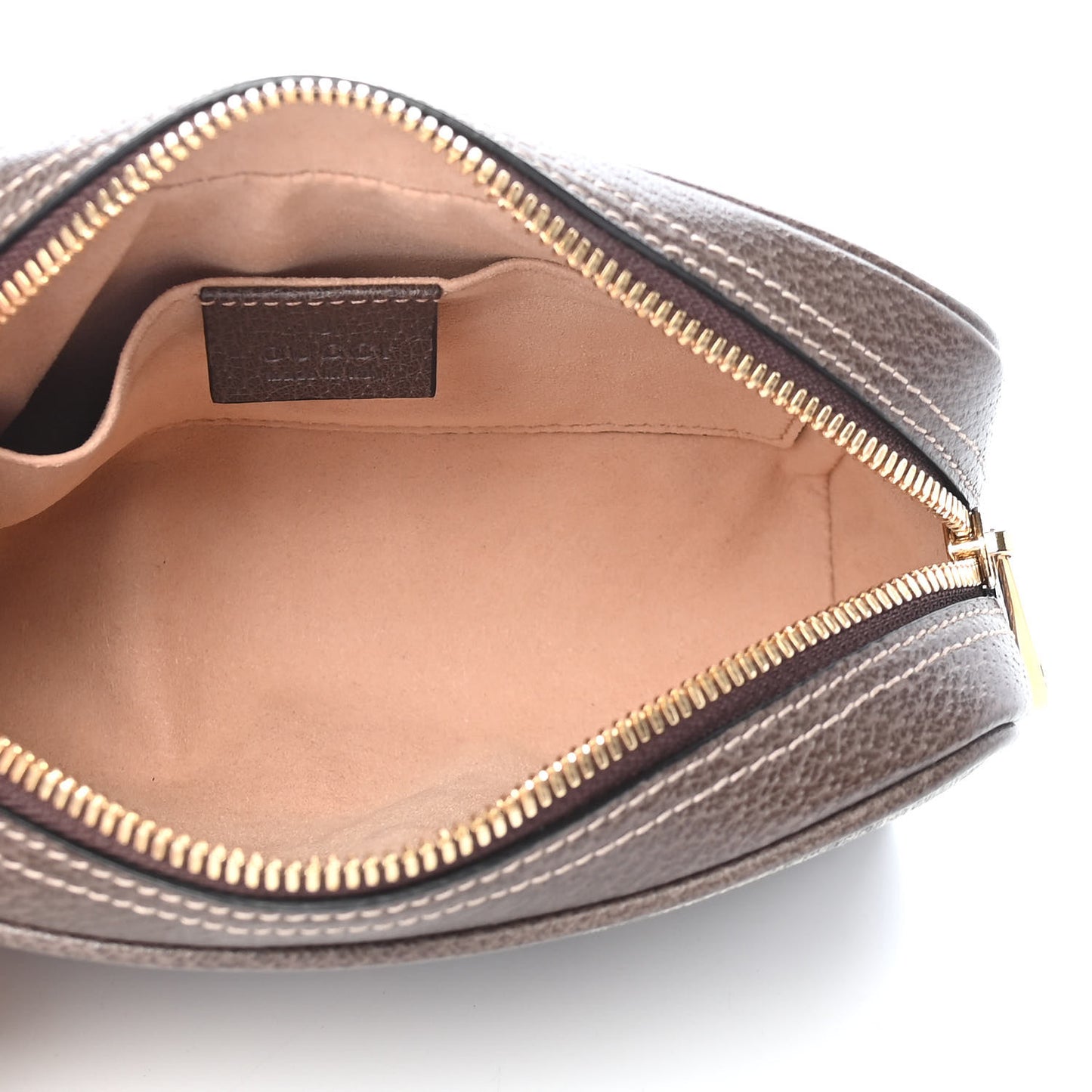 GG Supreme Monogram Small Ophidia Belt Bag 95 38 Dark Brown
