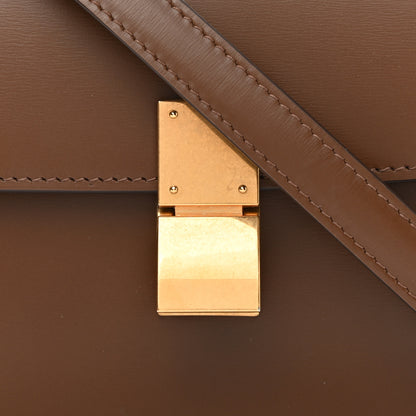 Celine Box Calfskin Teen Classic Box Flap Bag Camel 8 of 12