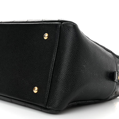 Chanel Caviar Quilted Petit Timeless Tote PTT Black 10 of 11