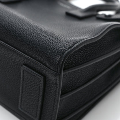 Saint Laurent Grained Calfskin Baby Sac De Jour Souple Black 11 of 11