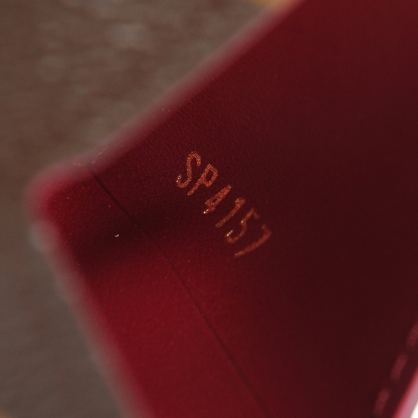 Monogram Small Kirigami Pochette Insert Fuchsia