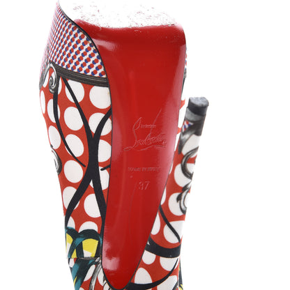 Christian Louboutin Fabric Loubi Print Daffodile 160 Pumps 37 Multicolor 6 of 10