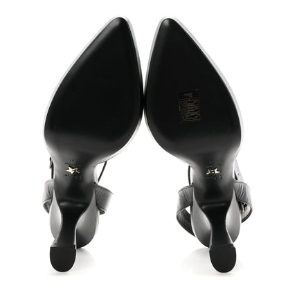 Christian Dior Calfskin Soul Pumps 41 Black 6 of 9