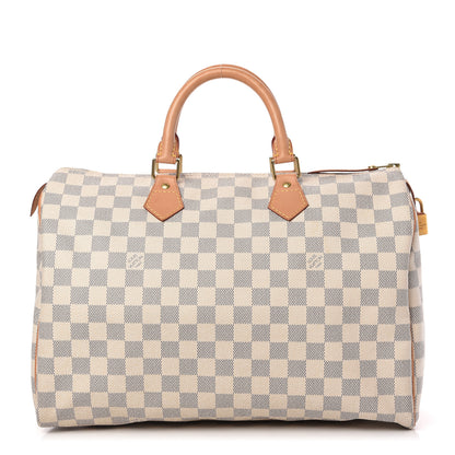 Louis Vuitton Damier Azur Speedy 35 1 of 9