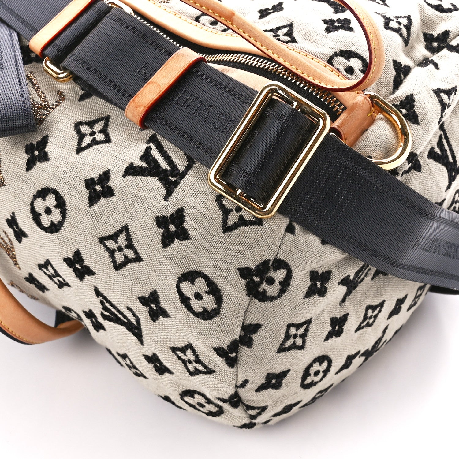 Louis Vuitton Fabric Jacquard Monogram Cheche Gypsy PM Vert 11 of 12