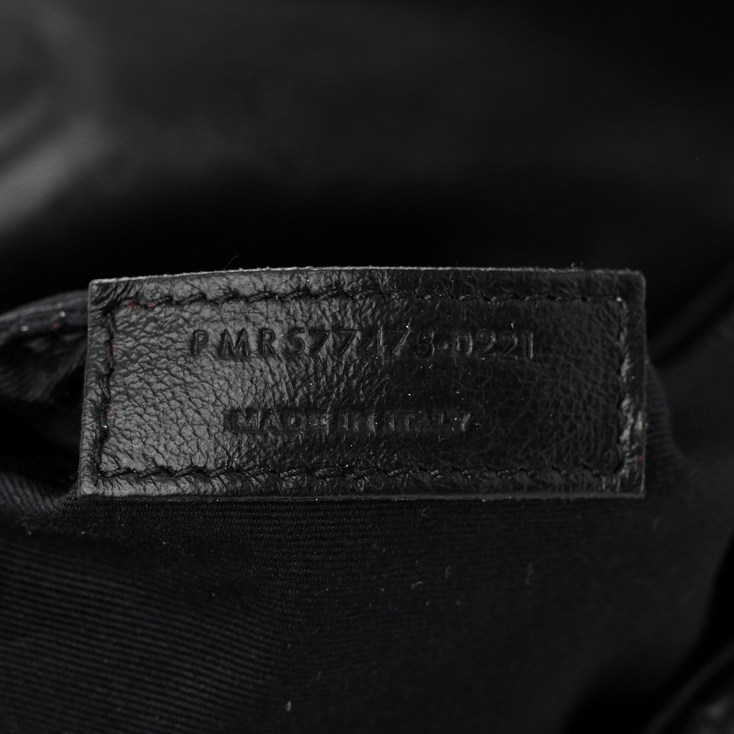 Saint Laurent Lambskin Quilted Monogram Monochrome Medium Loulou Puffer Chain Satchel Black 7 of 10