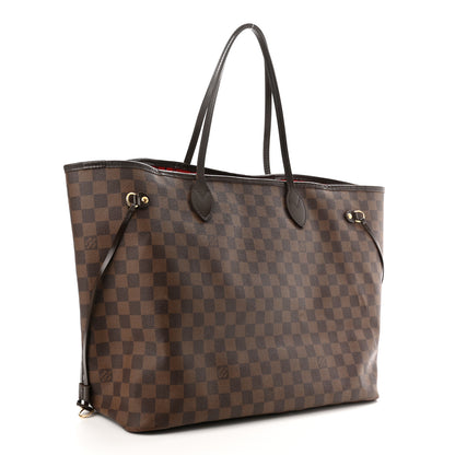Louis Vuitton Damier Ebene Neverfull GM 3 of 19