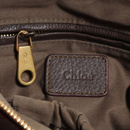 Chloe Calfskin Medium Marcie Satchel Truffle 6 of 10