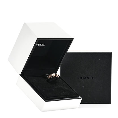 Chanel 18K Beige Gold Small Coco Crush Ring 53 6.5 7 of 7