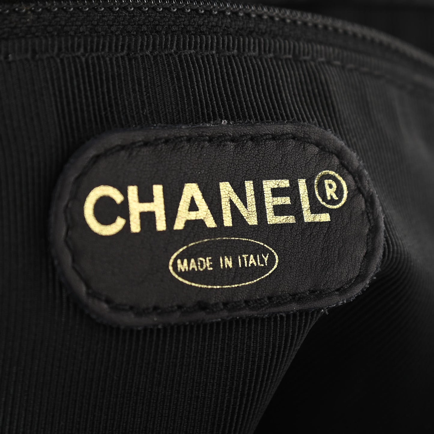 Caviar Flap Shoulder Bag Black
