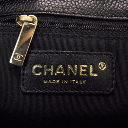 Chanel Caviar Petit Shopping Tote PST Black 6 of 8