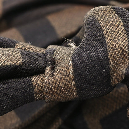Fendi Silk FF Logo Headband Tobacco 6 of 6