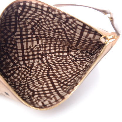 MCM Visetos Medium Anya Shopping Tote Beige 9 of 11