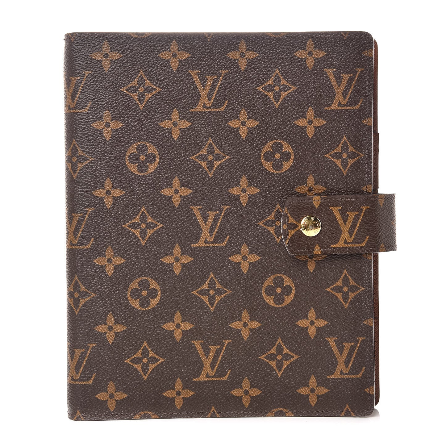 Monogram Large Ring Agenda Cover