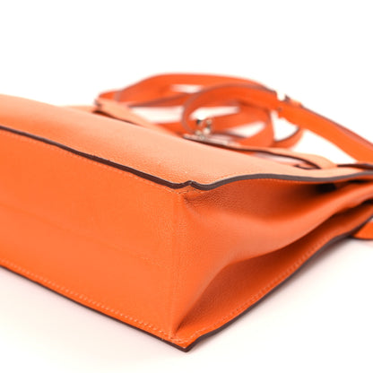 Hermes Swift Kelly Danse Belt Bag Orange 9 of 9