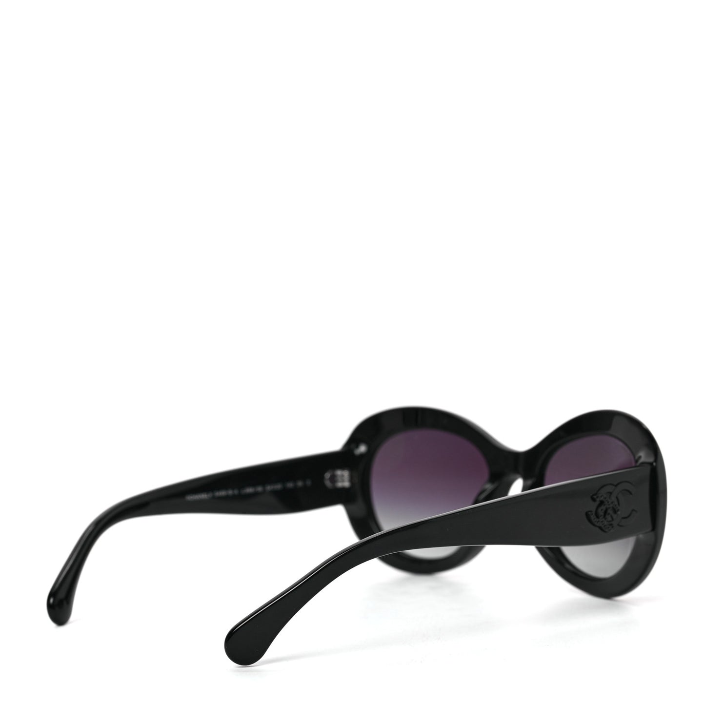 Acetate Polarized Oval CC Sunglasses 5469-B-A