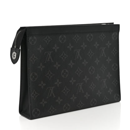 Louis Vuitton Monogram Eclipse Pochette Voyage MM 3 of 8