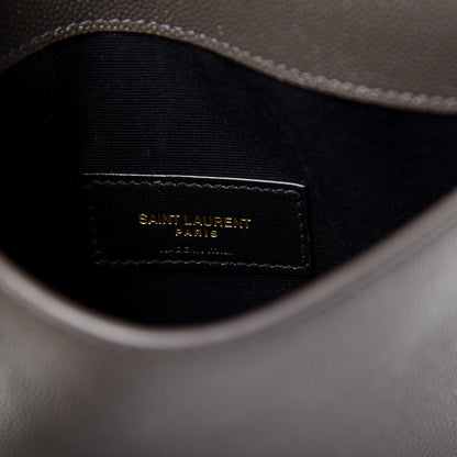 Saint Laurent Grain De Poudre Uptown Baby Pouch Pebble 6 of 7