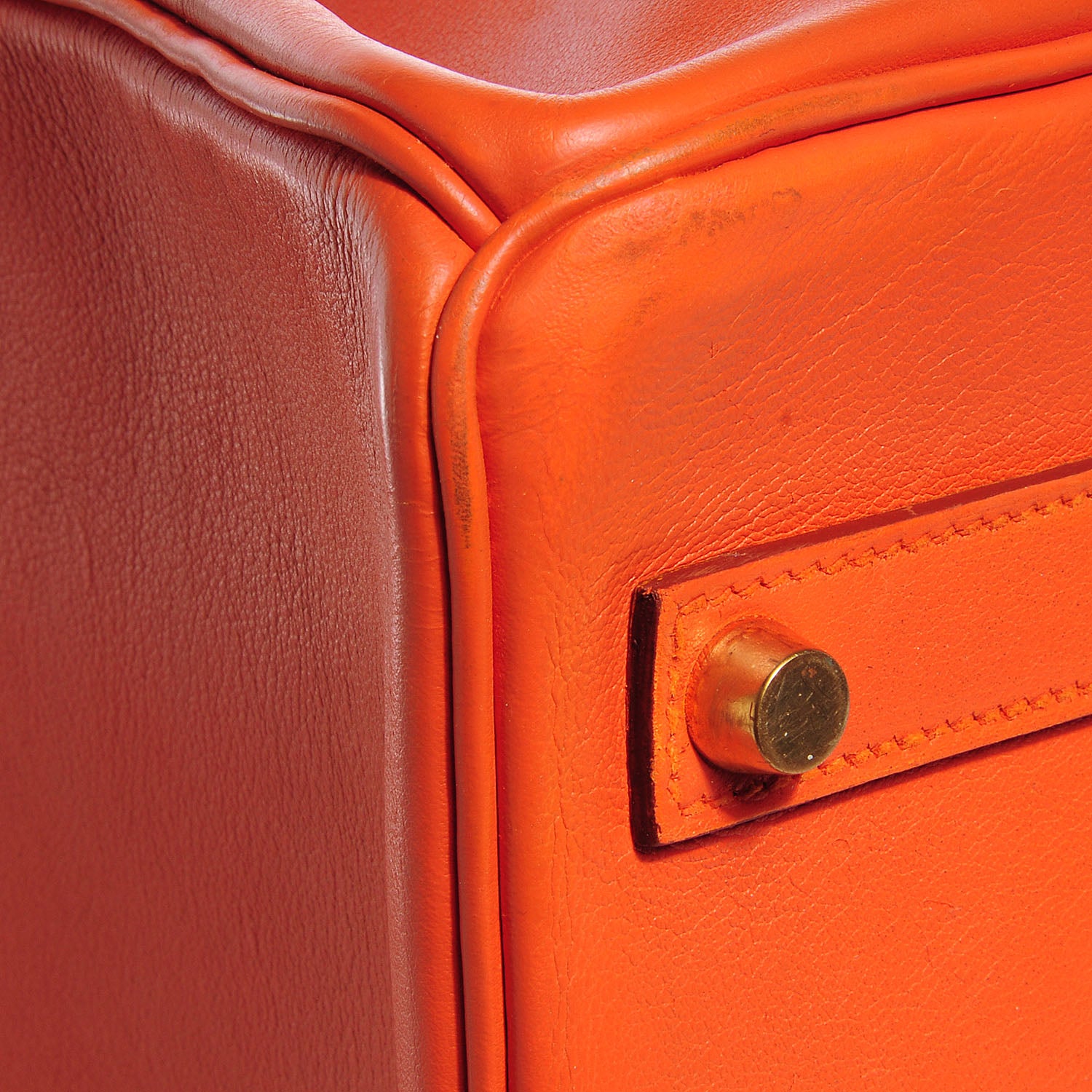 Hermes Gulliver Birkin 35 Orange 27 of 27