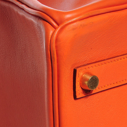 Hermes Gulliver Birkin 35 Orange 27 of 27