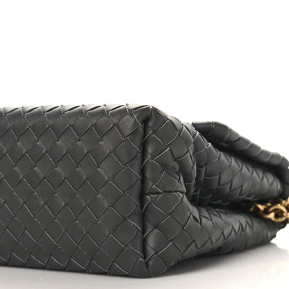 Bottega Veneta Nappa Intrecciato Small Olimpia Shoulder Bag Steel 10 of 10