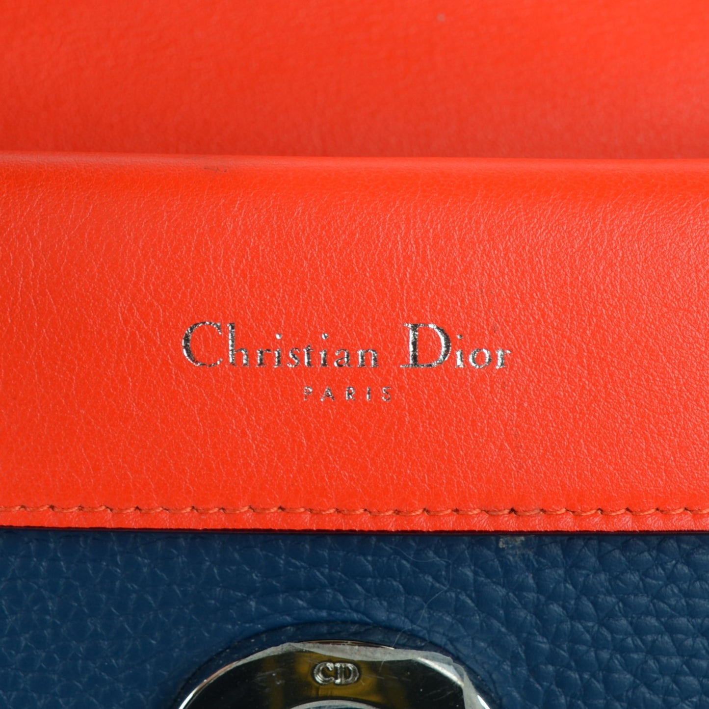 Bullcalf Mini Be Dior Flap Mineral Blue